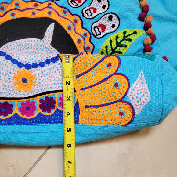 Debbie Katz Hobo Style South Large South Beach Bag Beautiful Multicolor C5 - Picture 13 of 16